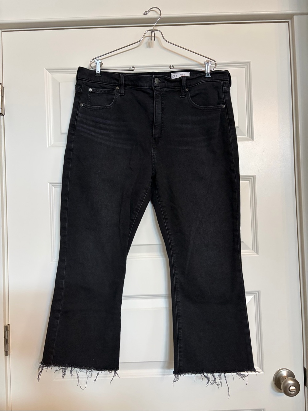 GAP Kick Fit High Rise Jeans - Charcoal Black
